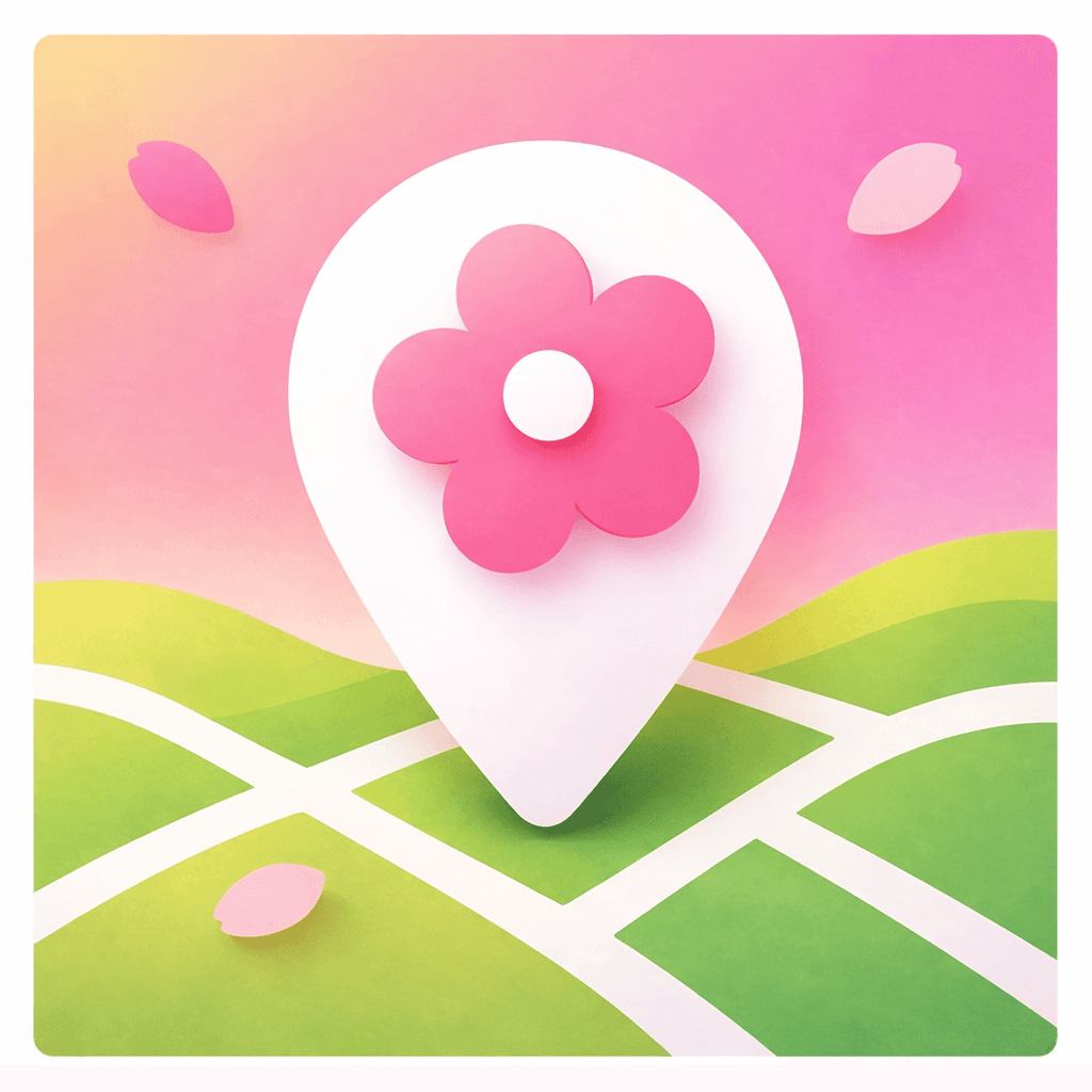 '꽃 어디' 앱 아이콘